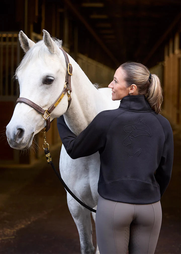 Kerrits Etched Equine Half Zip Sweatshirt