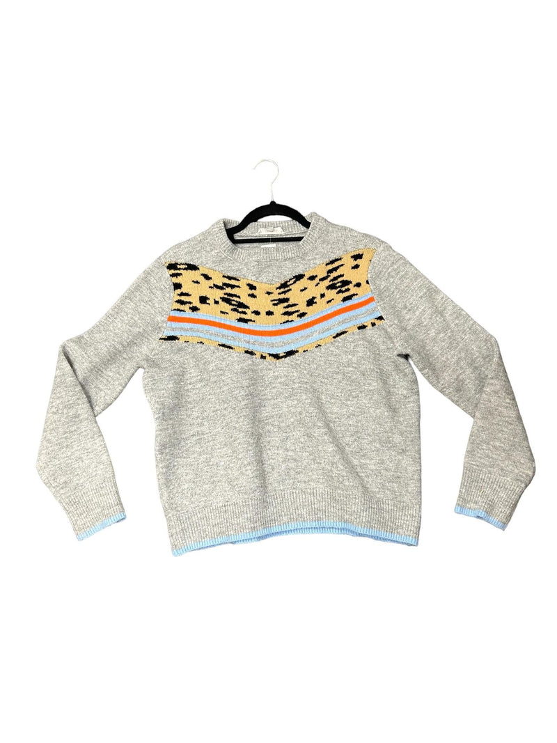 THML Sweater - Grey/Tan/Blue - M - USED