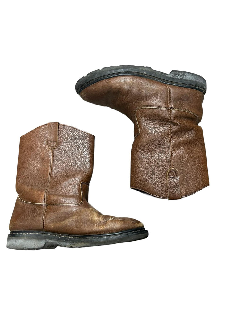 Texas Steer Oil-Resistant Boots - Brown 9 - USED