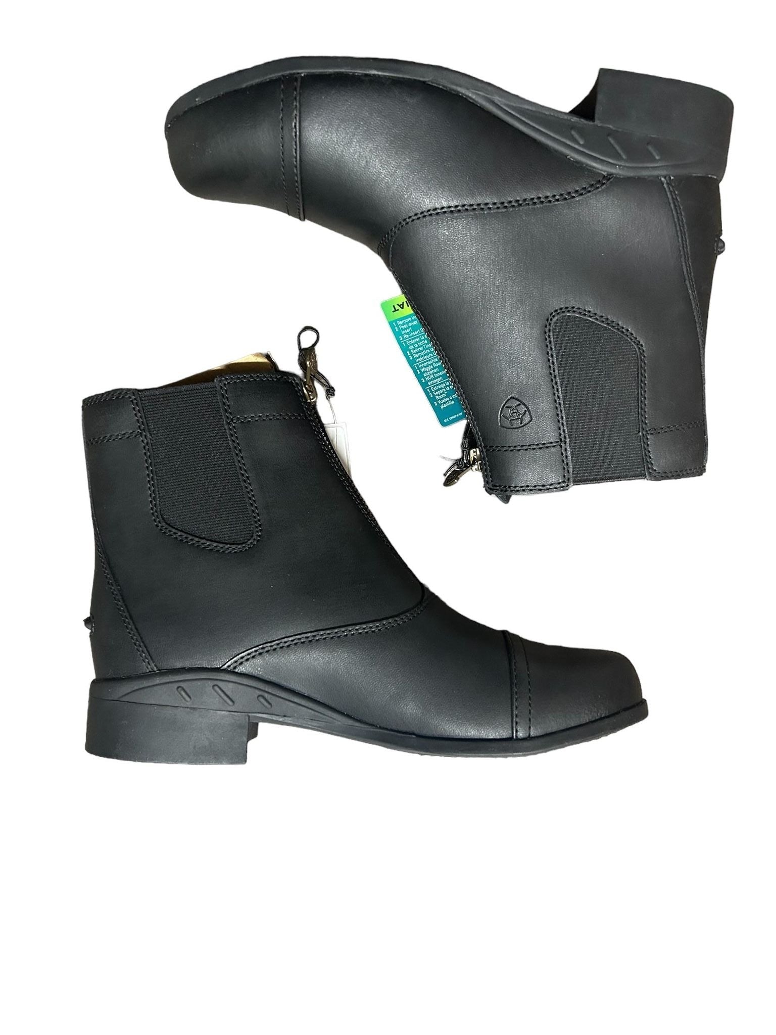 Bottes Ariat Heritage IV Paddock pour femme, noires, pointure 8