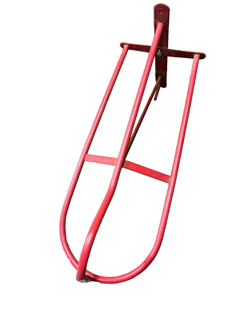 Wall Mount Saddle Rack - Red - USED