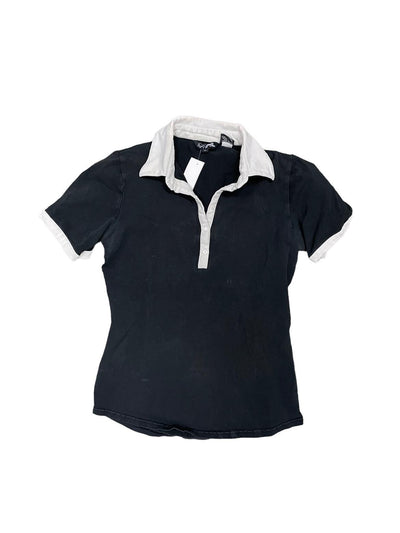 Goode Rider SS Polo - Black/White - M - USED