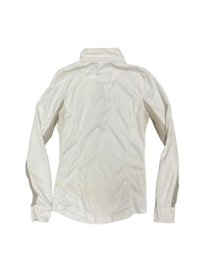 Horze LS Show Shirt - White - 2 (Est. XS) - USED