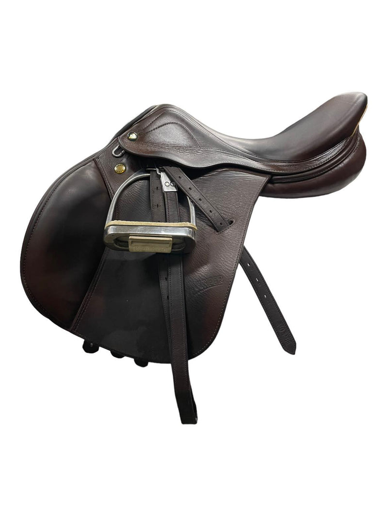 Prestige Joy Jumper CC Saddle - Brown - 16", L Flap, 36 - USED