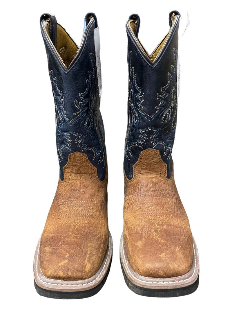 Dan Post Cowboy Boots - Blue/Brown - 4.5D - USED