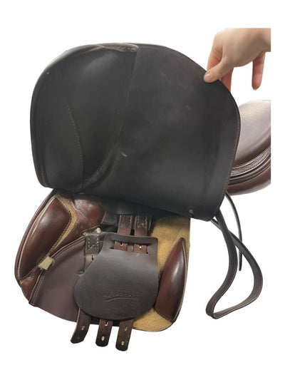 Prestige Joy Jumper CC Saddle - Brown - 16", L Flap, 36 - USED