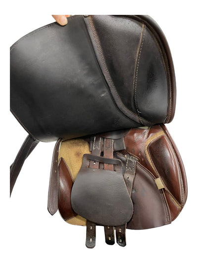 Prestige Joy Jumper CC Saddle - Brown - 16", L Flap, 36 - USED