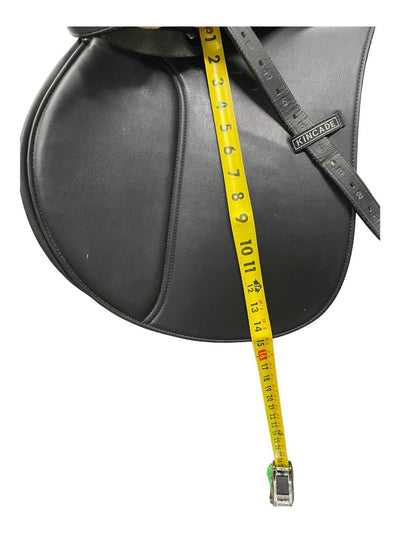 Kincade Synthetic AP Saddle - Black - Med Tree - 16.5" - USED