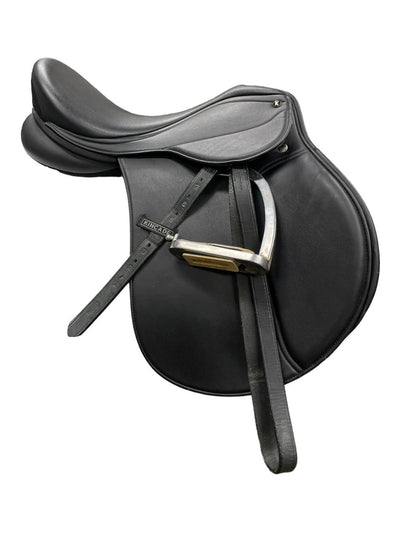 Kincade Synthetic AP Saddle - Black - Med Tree - 16.5" - USED