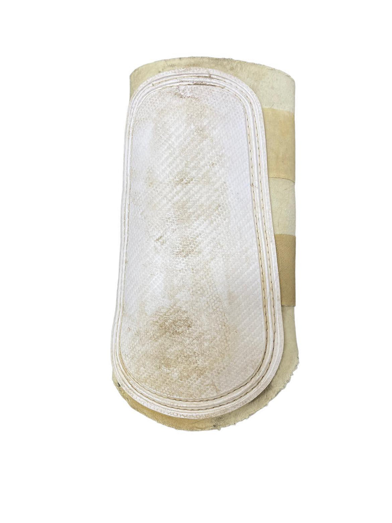 WoofWear Brush Boots - White - Est. L - USED