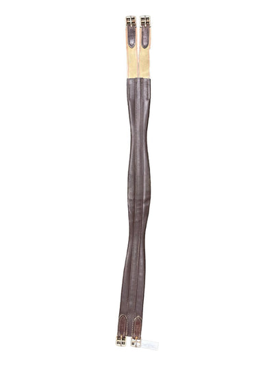 One-Sided Elastic Leather Girth - Brown 42" - USED