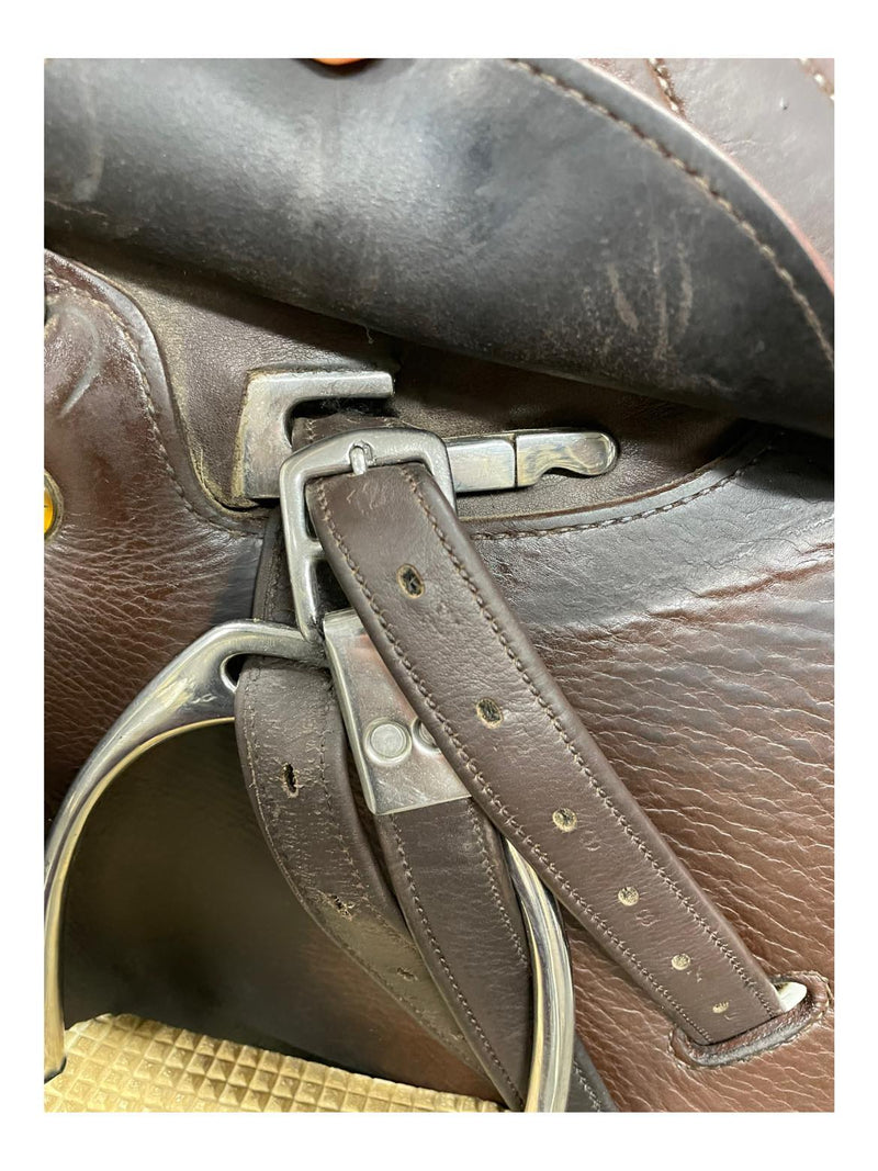 Prestige Joy Jumper CC Saddle - Brown - 16", L Flap, 36 - USED