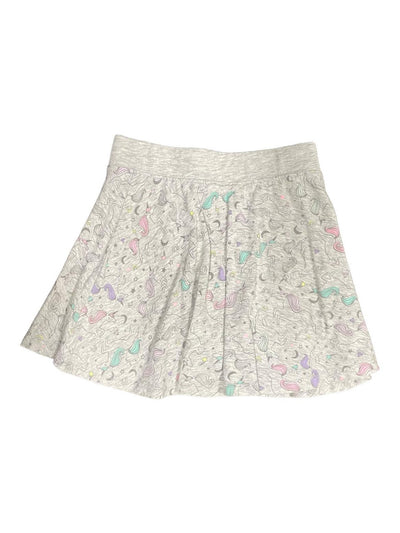 Jumping Beans Unicorn Skirt - Grey/Multi - Youth 7 - USED