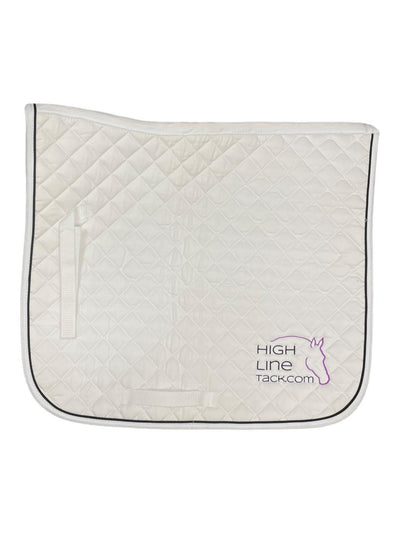 High Line Tack DR Pad - White - F/S - USED