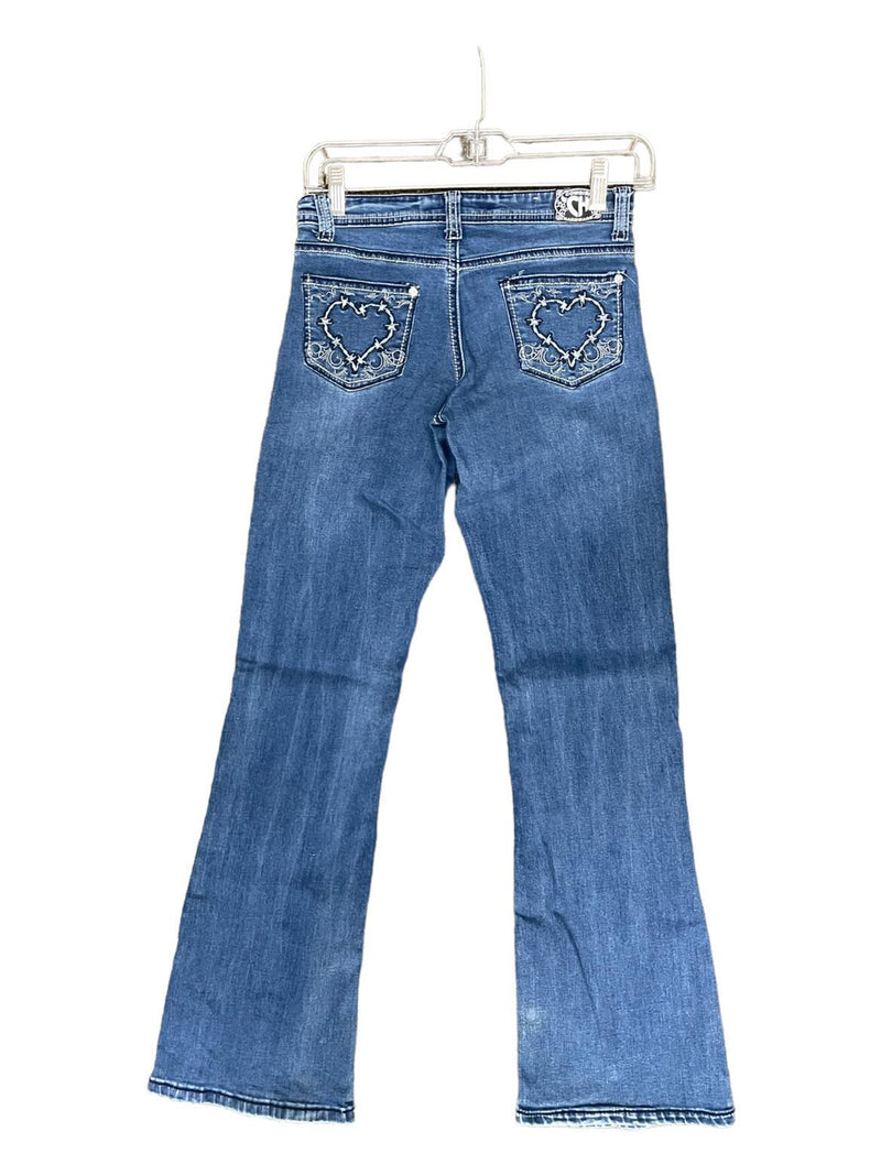 Cowgirl Hardware Jeans - Blue - Youth 12 - USED