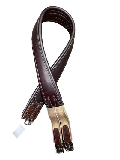 Leather Girth - Brown - 50" - USED