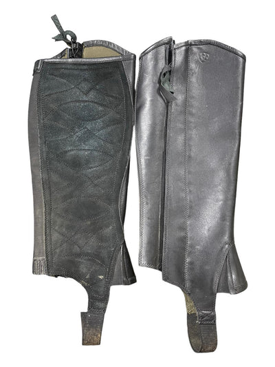 Ariat Classic III Half Chaps - Black - S - USED