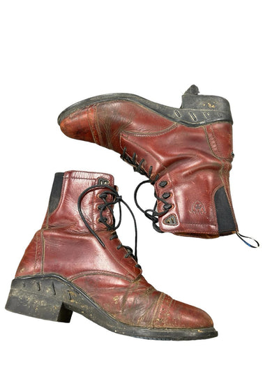 Ariat Lace Paddock Boots - Brown - 9B - USED