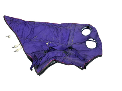 Big Dees Blanket Hood - Purple - Approx M - USED