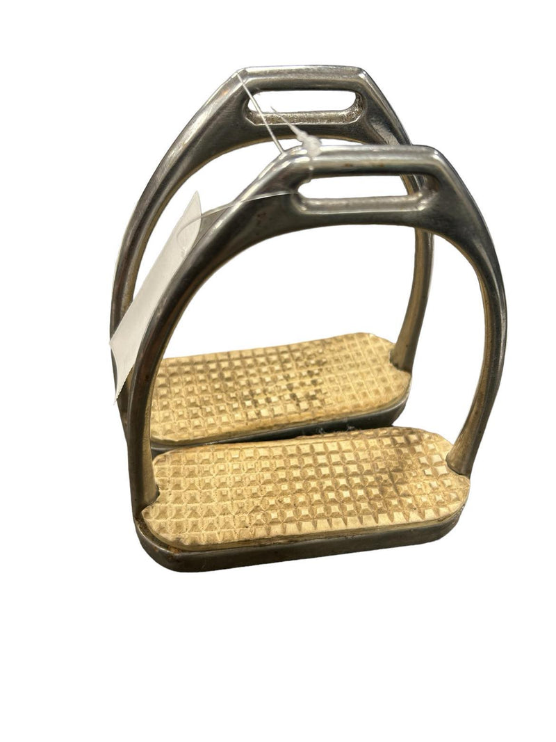 Fillis Stirrup Irons - SS - 4 1/2" - USED