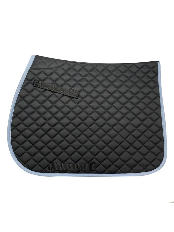 Equinavia Alta All Purpose Saddle Pad - Summer Stripe Design With Contoured Fit