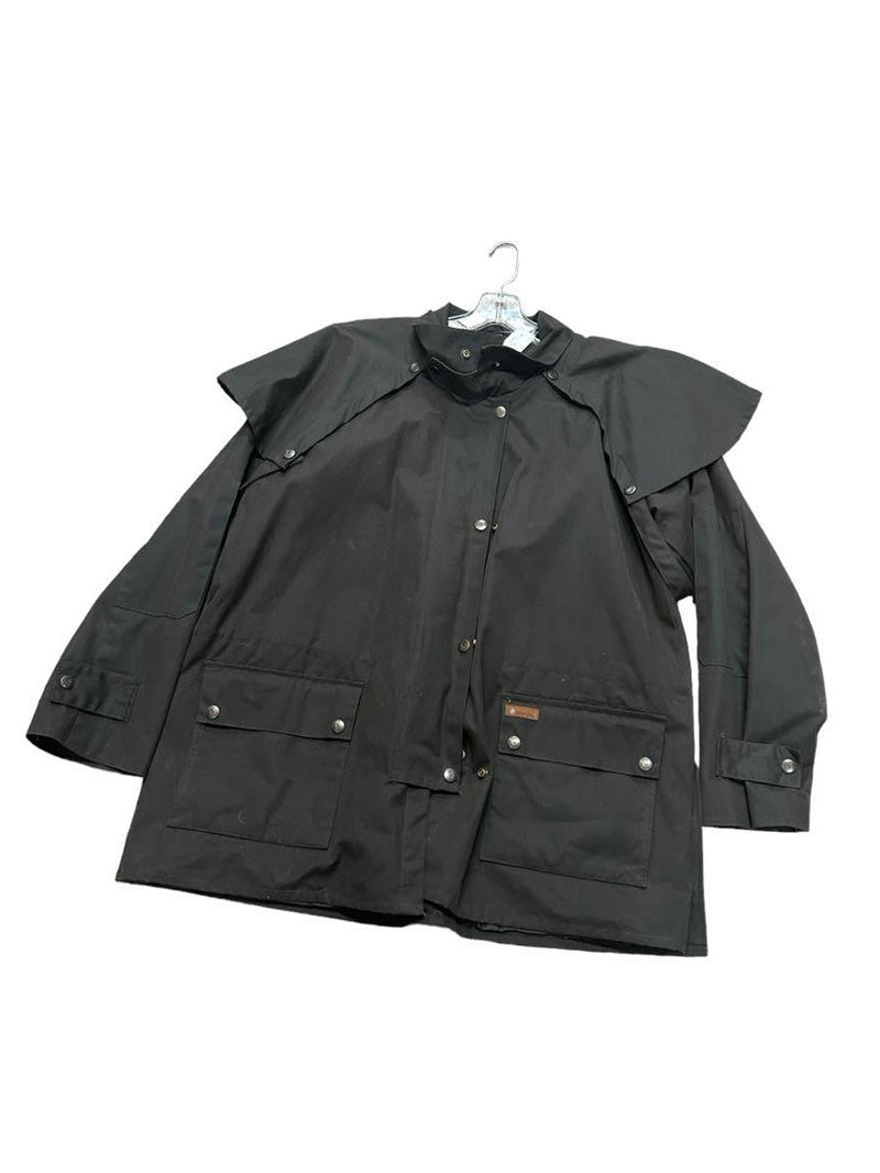 Outback Trading Company Oilskin Jacket - Black - L - USED