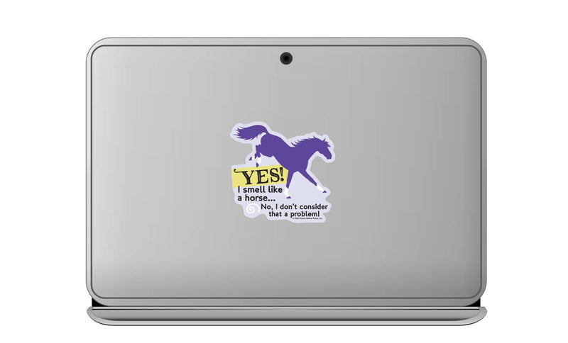 3" Tumbler Horse Sticker / I Smell Like a Horse / WATERPROOF