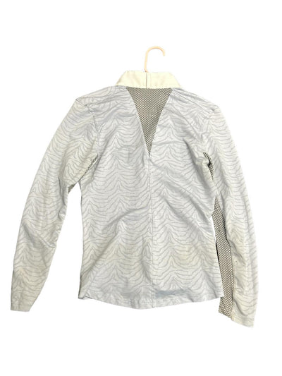 Kerrits LS Show Shirt - Light Blue/White - S - USED