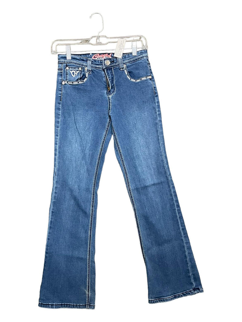 Cowgirl Hardware Jeans - Blue - Youth 12 - USED