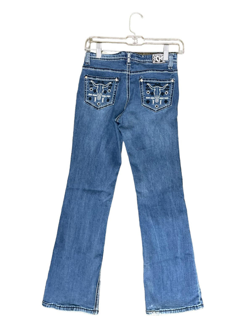 Cowgirl Hardware Jeans - Blue - Youth 12 - USED