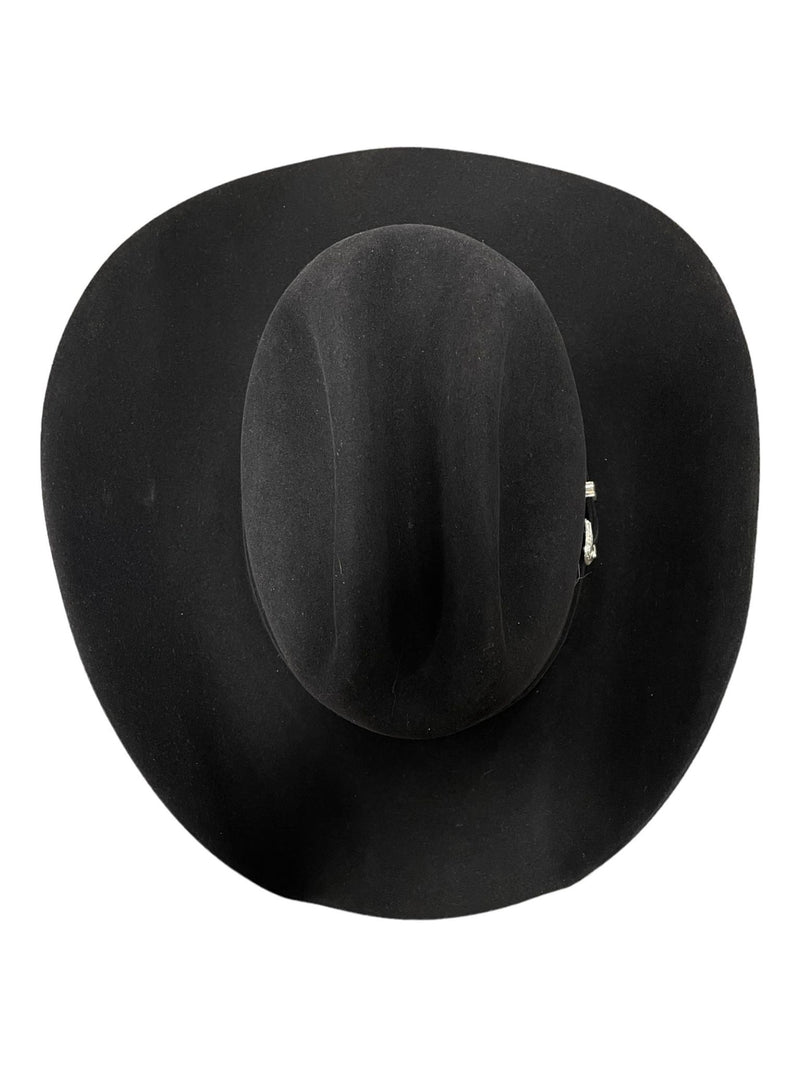 American Hat Co Lucky 7 Hat - Black - 7 1/4 Long Oval - USED