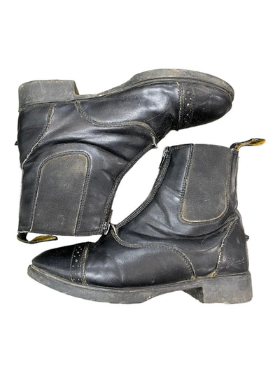 Grewal Zip Paddock Boots - Black - 4 - USED