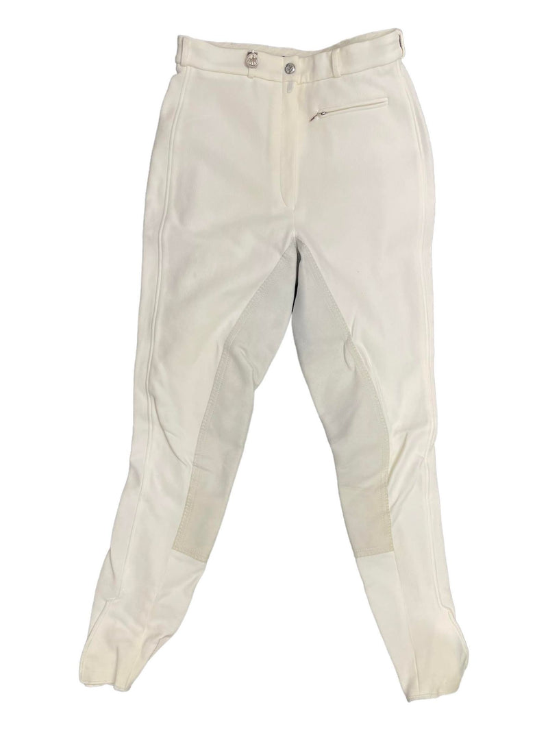 Pikeur Suede FS Breech - White/Grey - 26 - USED
