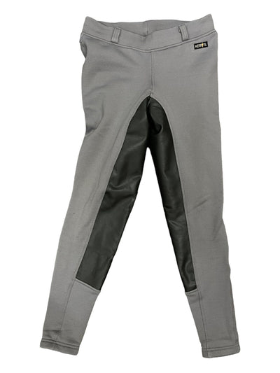 Kerrits Winter FS Breech - Grey/Black - M - USED