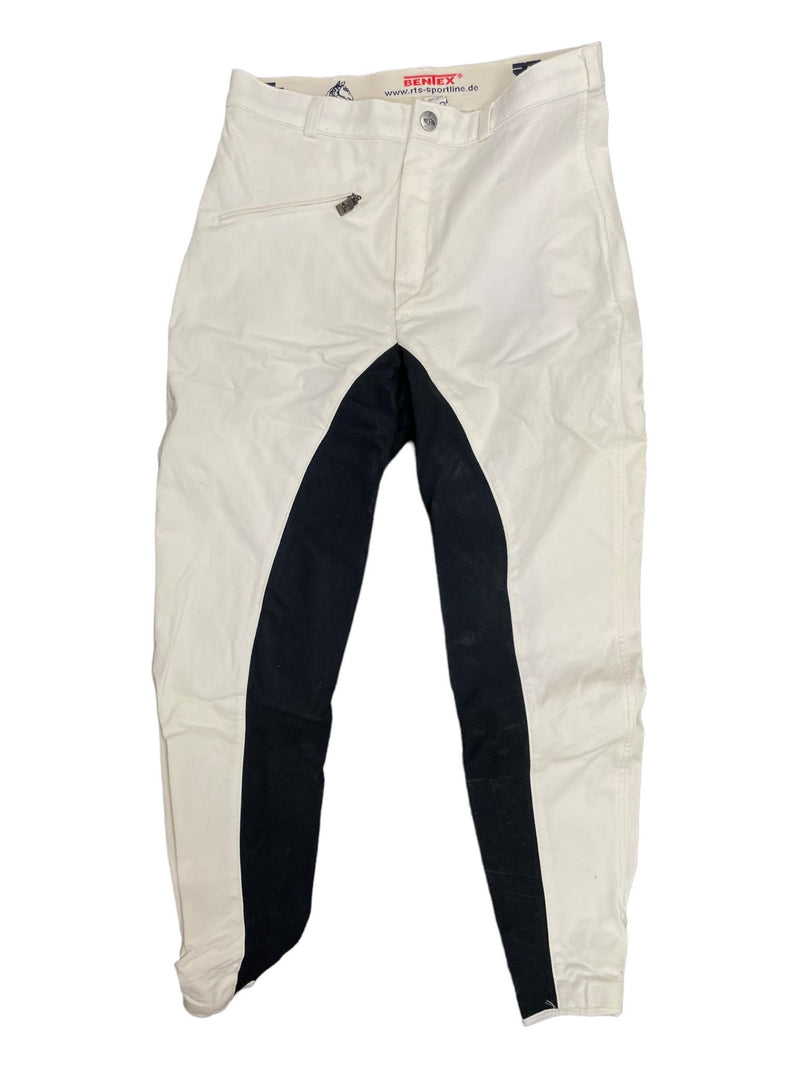 Sportline Suede FS Breech - White/Black - 30 - USED