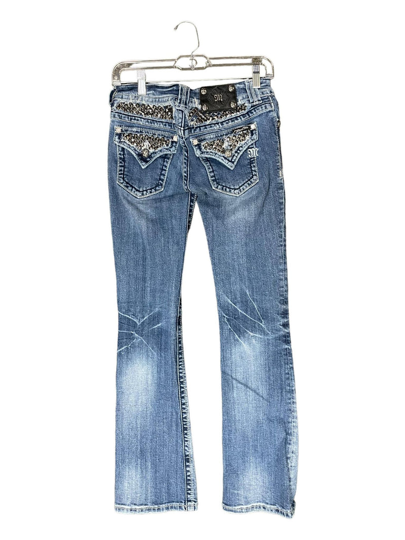Miss Me Boot Cut Jeans Denim 26 USED Equine Essentials