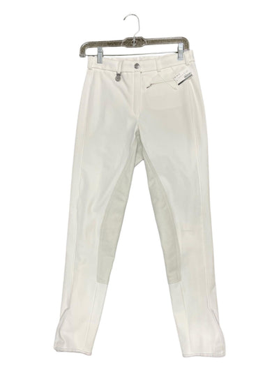 Pikeur Full Seat Breeches - White - 28 - USED