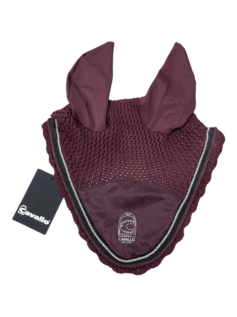 Cavallo Hinata Fly Veil *NWT* - Red Wine - F/S - USED