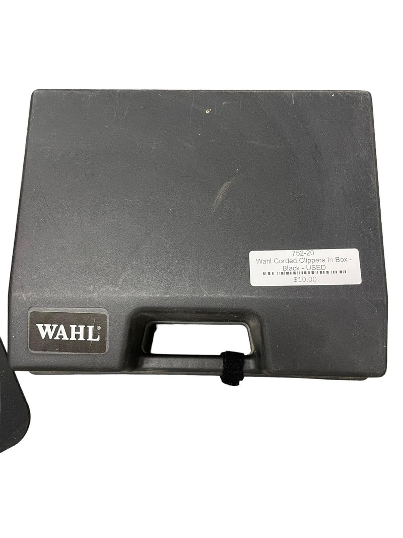 Wahl Corded Clippers In Box - Black - USED