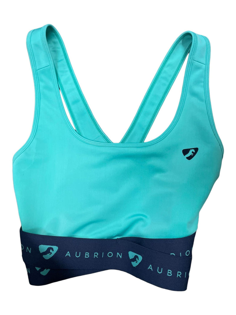 Aubrion Sports Bra - Teal/Navy - M - USED