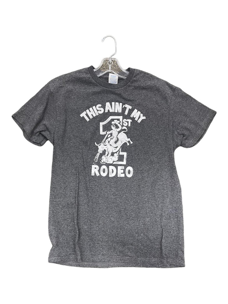 This Aint My 1st Rodeo Tee - Grey - M - USED