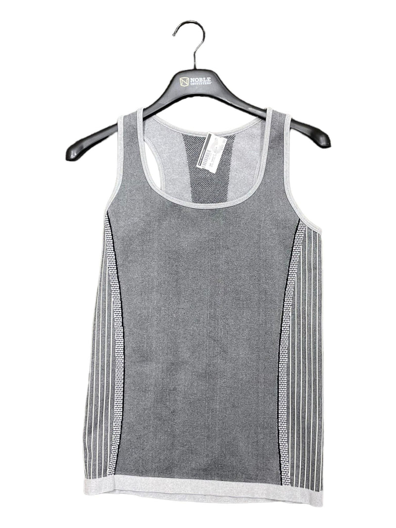 Goode Rider Sport Tank - Grey Stripe - S - USED