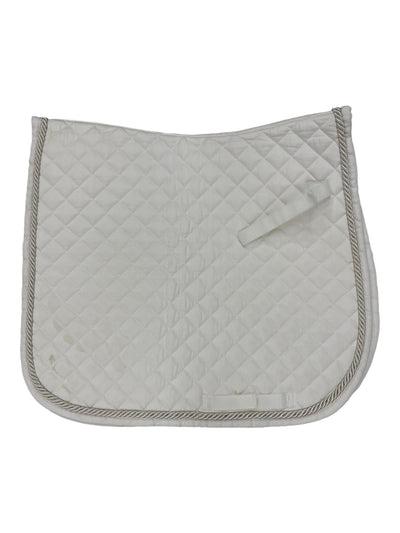 Horze Dressage Pad - White - F/S - USED