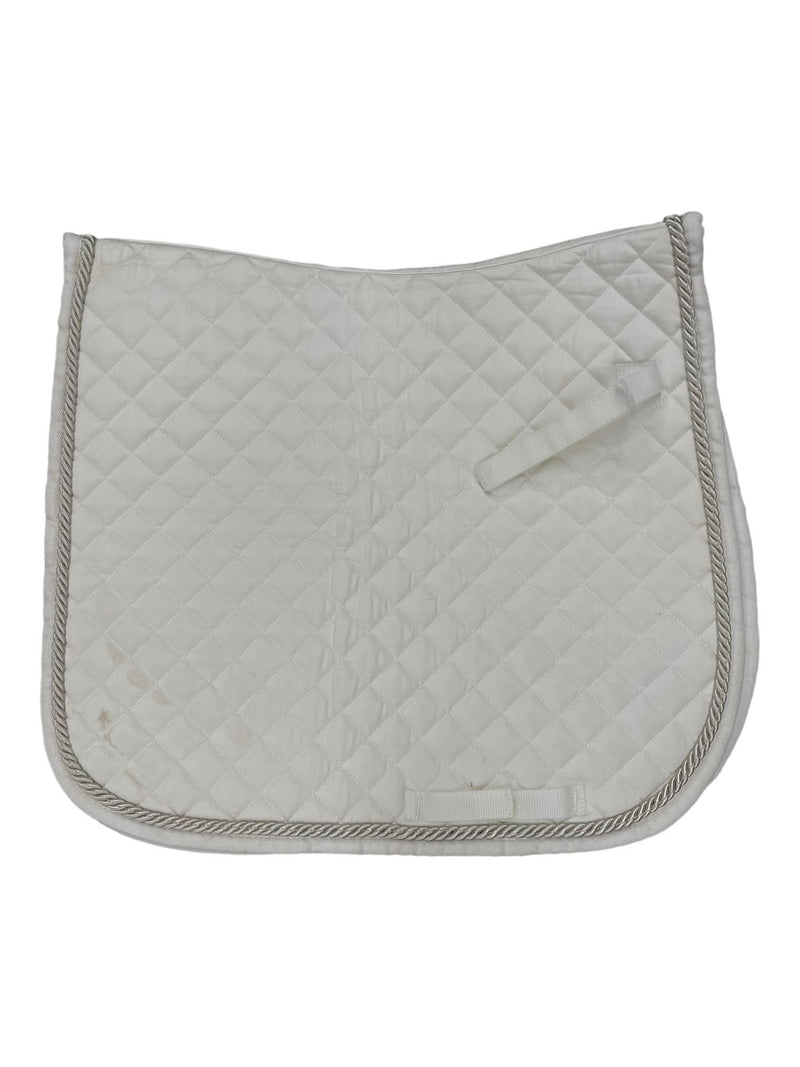 Horze Dressage Pad - White - F/S - USED