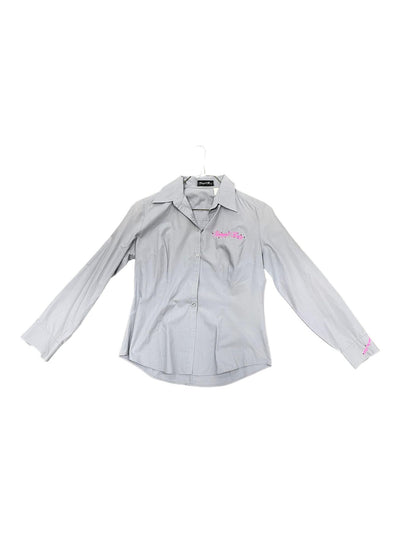 Cowgirl Rocz Shirt + Scarf - Grey/Pink - M - USED