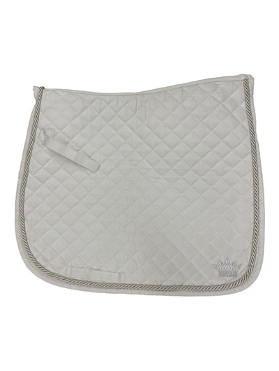 Horze Dressage Pad - White - F/S - USED