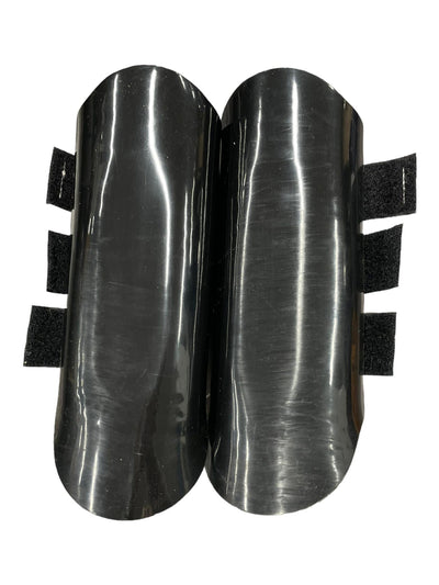 Davis Splint Boots - Glossy Black - Est. M - USED
