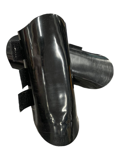Davis Splint Boots - Glossy Black - Est. M - USED