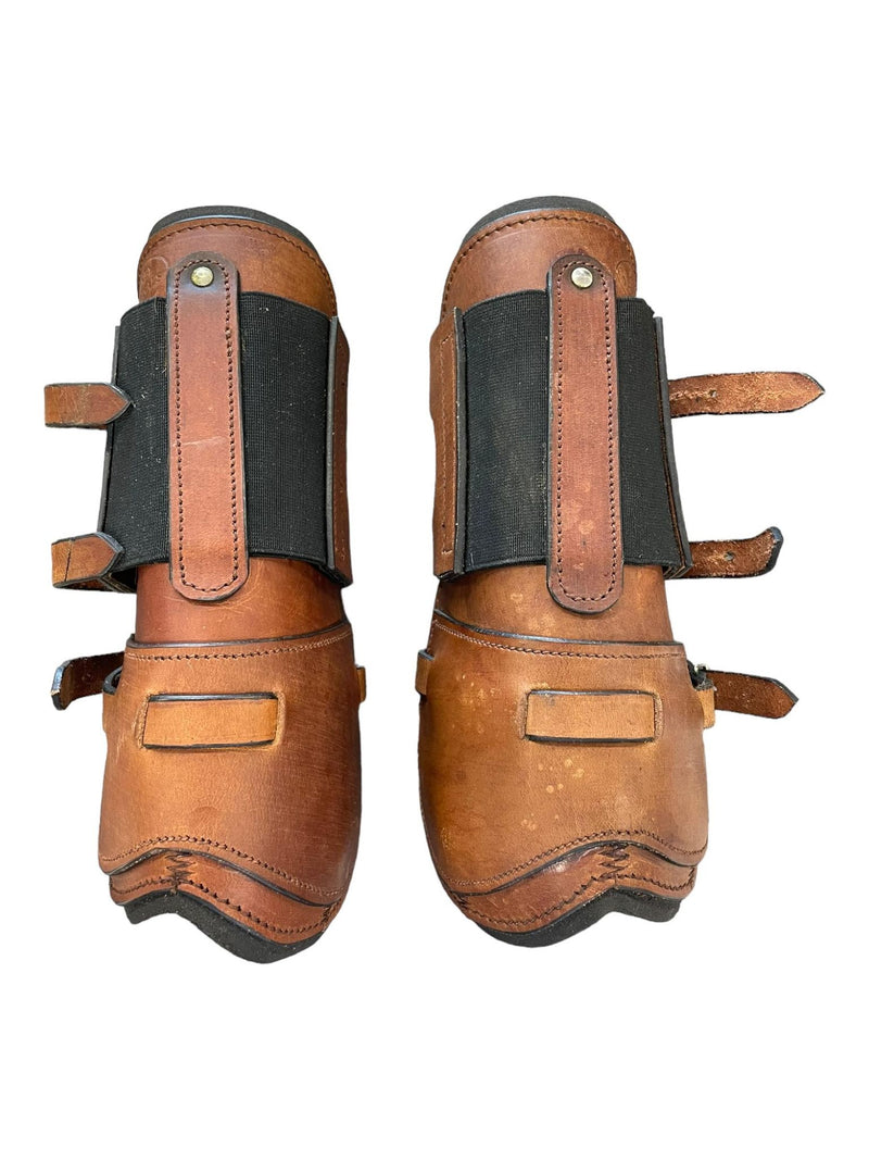 Derby Originals Open Front Boots - Brown - Est. F/S - USED