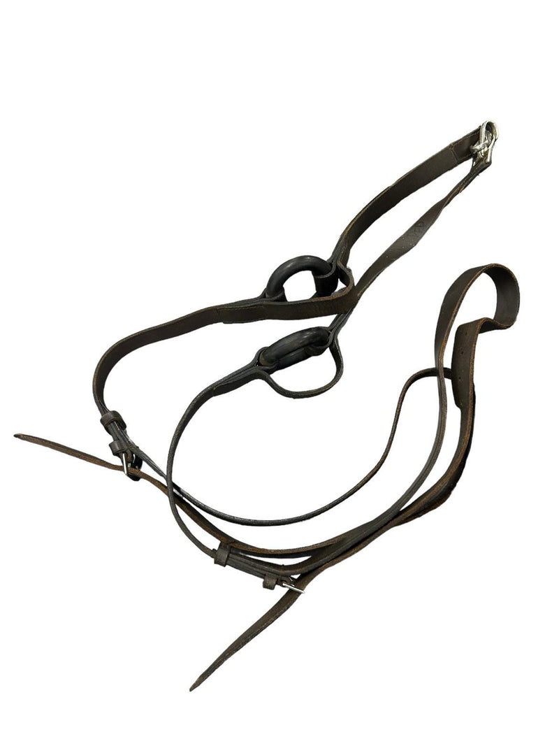 Donut Side Reins - Brown - USED